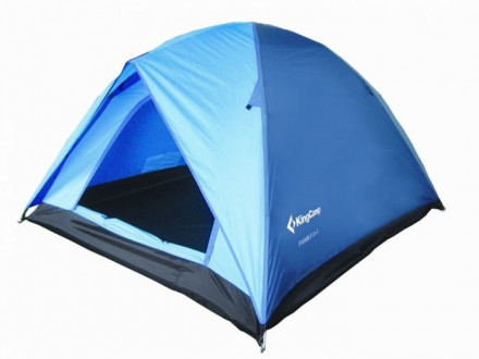 Палатка King Camp FAMILY Fiber 2+1, (2-3 местная)